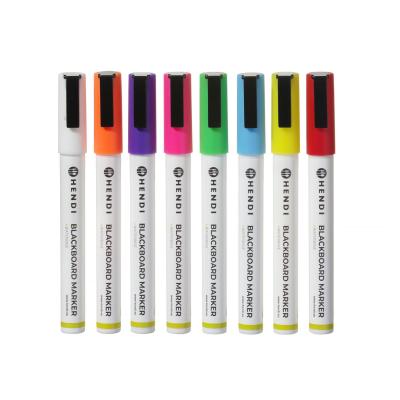 Fixy na tabuli 3 mm, HENDI, 1x bílý, 1x červený, 1x modrý, 1x zelený, 1x žlutý, 1x fialový, 1x oranžový a 1x růžový | 664278